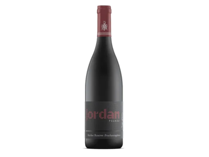 Jordan Merlot Granat, Rotwein aus Österreich